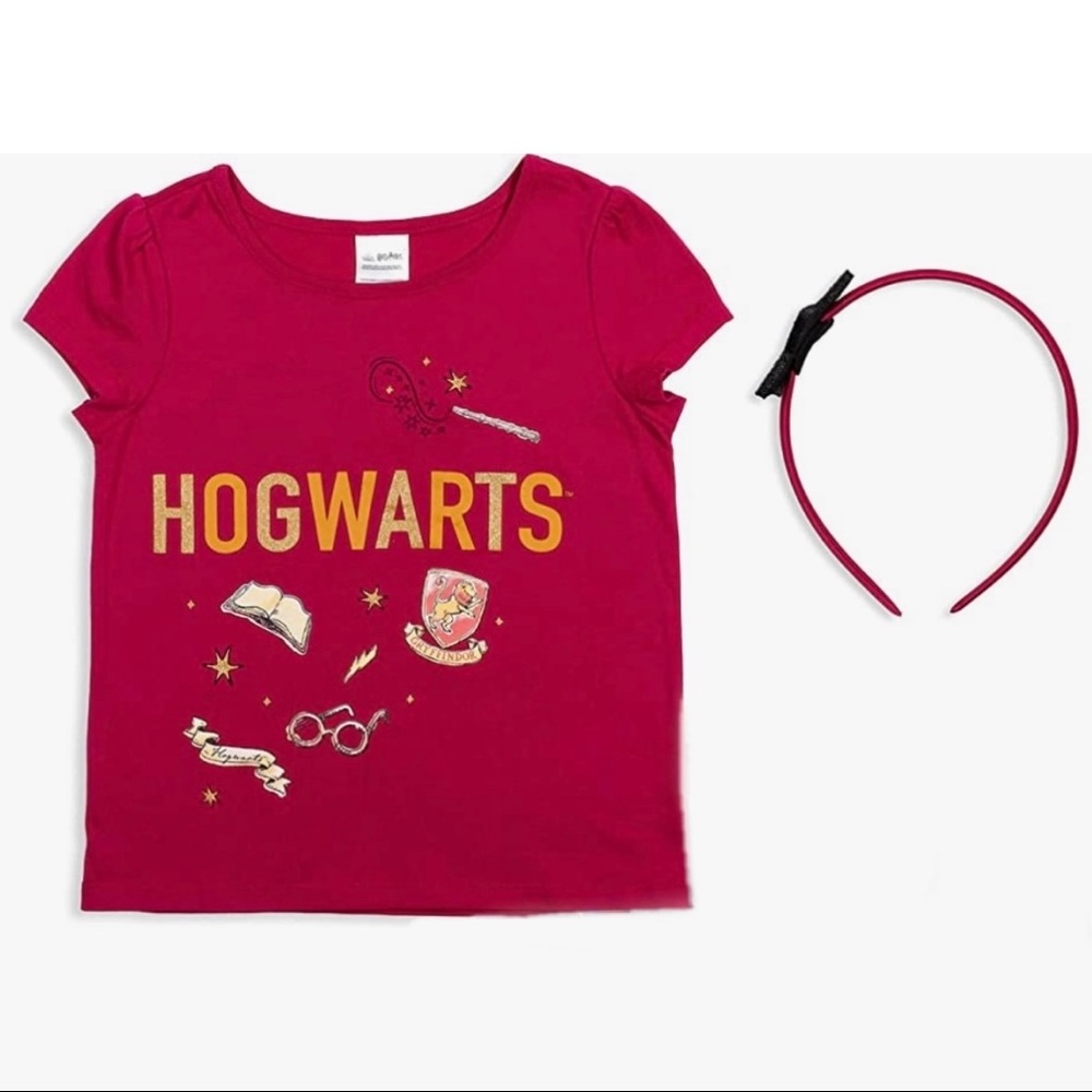 Harry Potter shirt + sparkle star headband